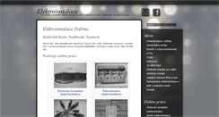 Desktop Screenshot of elektrikarkolin.cz