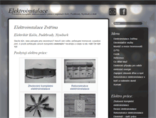 Tablet Screenshot of elektrikarkolin.cz